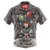 Pennywise Hawaiian Shirt, IT Hawaiian Shirt, Halloween Hawaiian Shirt