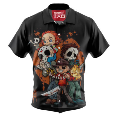 Horror Movie Hawaiian Shirt, Halloween Hawaiian Shirt