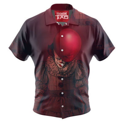 Pennywise Hawaiian Shirt, IT Hawaiian Shirt, Halloween Hawaiian Shirt