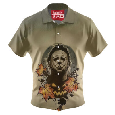 Michael Myers Hawaiian Shirt, Halloween Hawaiian Shirt