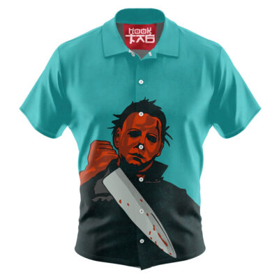 Michael Myers Hawaiian Shirt, Halloween Hawaiian Shirt