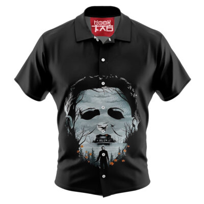 Michael Myers Hawaiian Shirt, Halloween Hawaiian Shirt