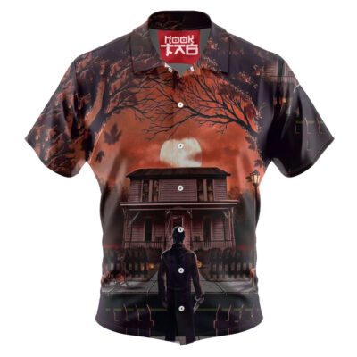 Michael Myers Hawaiian Shirt, Halloween Hawaiian Shirt