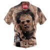 Leatherface Hawaiian Shirt, The Texas Chain Saw Massacre Hawaiian Shirt, Halloween Hawaiian Shirt