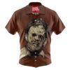 Leatherface Hawaiian Shirt, The Texas Chain Saw Massacre Hawaiian Shirt, Halloween Hawaiian Shirt