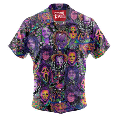 Horror Movie Hawaiian Shirt, Halloween Hawaiian Shirt