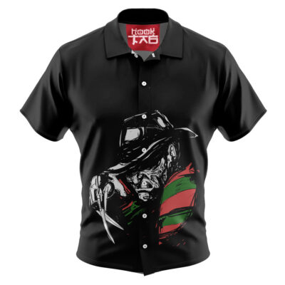 Freddy Krueger Hawaiian Shirt, A Nightmare on Elm Street Hawaiian Shirt, Halloween Hawaiian Shirt