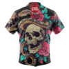 Skull And Bones Hawaiian Shirt, Halloween Hawaiian Shirt