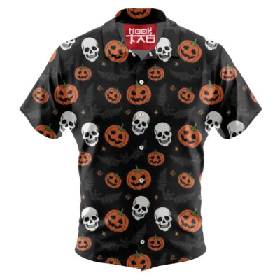 Pumpkin Hawaiian Shirt, Halloween Hawaiian Shirt