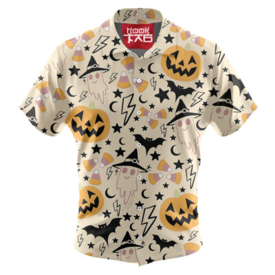 Pumpkin Hawaiian Shirt, Halloween Hawaiian Shirt