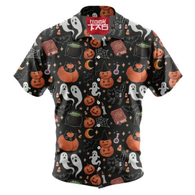 Pumpkin Hawaiian Shirt, Halloween Hawaiian Shirt