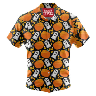 Pumpkin Hawaiian Shirt, Halloween Hawaiian Shirt