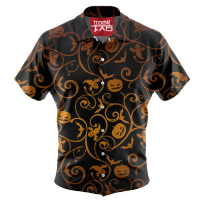 Pumpkin Hawaiian Shirt, Halloween Hawaiian Shirt