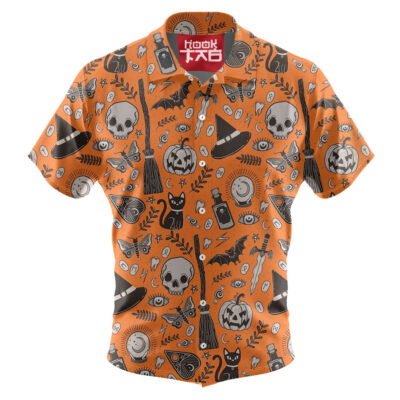 Pumpkin Hawaiian Shirt, Halloween Hawaiian Shirt