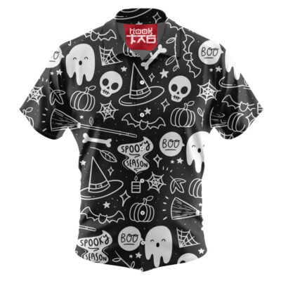 Skull Hawaiian Shirt, Halloween Hawaiian Shirt