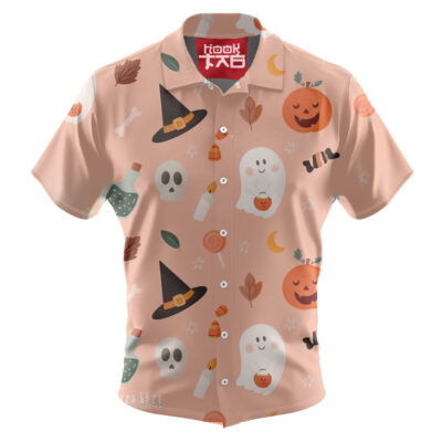 Ghost Hawaiian Shirt, Halloween Hawaiian Shirt