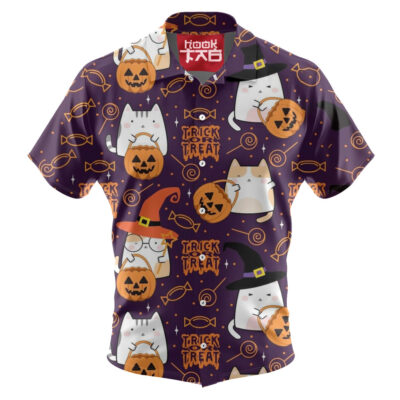 Pumpkin Hawaiian Shirt, Halloween Hawaiian Shirt