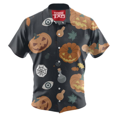 Pumpkin Hawaiian Shirt, Halloween Hawaiian Shirt