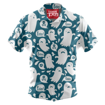 Ghost Hawaiian Shirt, Halloween Hawaiian Shirt