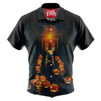 Trick 'r Treat Hawaiian Shirt, Halloween Hawaiian Shirt