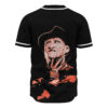 Freddy Krueger Baseball Jersey, A Nightmare on Elm Street Baseball Jersey, Halloween Baseball Jersey