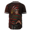 Freddy Krueger Baseball Jersey, A Nightmare on Elm Street Baseball Jersey, Halloween Baseball Jersey