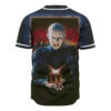 Pinhead Baseball Jersey, Hellraiser Baseball Jersey, Halloween Baseball Jersey