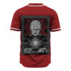 Pinhead Baseball Jersey, Hellraiser Baseball Jersey, Halloween Baseball Jersey