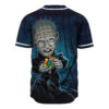 Pinhead Baseball Jersey, Hellraiser Baseball Jersey, Halloween Baseball Jersey