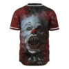 Pennywise Baseball Jersey, IT Baseball Jersey, Halloween Baseball Jersey