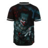 Pennywise Baseball Jersey, IT Baseball Jersey, Halloween Baseball Jersey