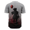 Pennywise Baseball Jersey, IT Baseball Jersey, Halloween Baseball Jersey