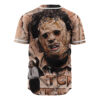 Leatherface Baseball Jersey, The Texas Chain Saw Massacre Baseball Jersey, Halloween Baseball Jersey