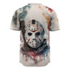 Jason Voorhees Baseball Jersey, Friday the 13th Baseball Jersey, Halloween Baseball Jersey