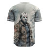 Jason Voorhees Baseball Jersey, Friday the 13th Baseball Jersey, Halloween Baseball Jersey