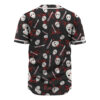 Jason Voorhees Baseball Jersey, Friday the 13th Baseball Jersey, Halloween Baseball Jersey