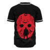 Jason Voorhees Baseball Jersey, Friday the 13th Baseball Jersey, Halloween Baseball Jersey