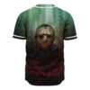 Jason Voorhees Baseball Jersey, Friday the 13th Baseball Jersey, Halloween Baseball Jersey