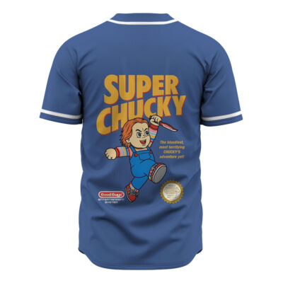 Chucky Baseball Jersey, Halloween Baseball Jersey