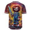 Chucky Baseball Jersey, Halloween Baseball Jersey