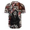 Ghostface Baseball Jersey, Scream Baseball Jersey, Halloween Baseball Jersey