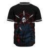 Ghostface Baseball Jersey, Scream Baseball Jersey, Halloween Baseball Jersey