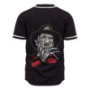 Freddy Krueger Baseball Jersey, A Nightmare on Elm Street Baseball Jersey, Halloween Baseball Jersey