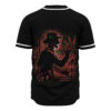 Freddy Krueger Baseball Jersey, A Nightmare on Elm Street Baseball Jersey, Halloween Baseball Jersey