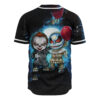 Pennywise Baseball Jersey, IT Baseball Jersey, Halloween Baseball Jersey