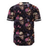 Skull And Bones Baseball Jersey, Halloween Baseball Jersey