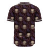 Skull And Bones Baseball Jersey, Halloween Baseball Jersey