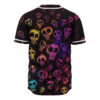 Skull And Bones Baseball Jersey, Halloween Baseball Jersey