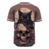 Skull And Bones Baseball Jersey, Halloween Baseball Jersey