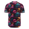 Skull And Bones Baseball Jersey, Halloween Baseball Jersey